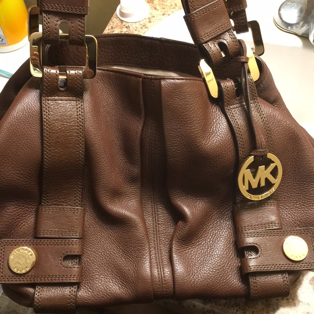 High quality leather MK bag